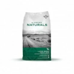Diamond Naturals Large Breed Adult Chicken Rice Dry Dog Food 40 Lbs | 074198608393