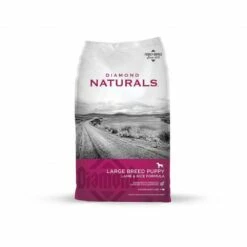 Diamond Naturals Large Breed Puppy Lamb Rice Vegetable Dry Dog Food 20 Lbs | 074198608362