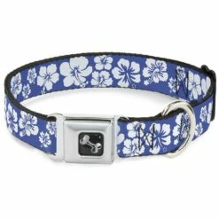 Hibiscus Blue/White - Large 15-24 | 700146080576