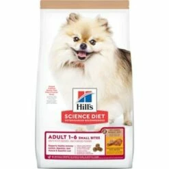 Hills Science Diet Adult Small Bites No Corn, Wheat Or Soy Dry Dog Food, Chicken, 4 Lb Bag | 052742031712
