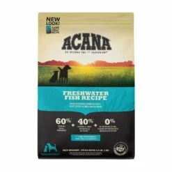 Acana Freshwater Fish Formula With Fresh Rainbow Trout, Wild Caught Catfish White Perch Dog Food 25 Lbs | 064992502256