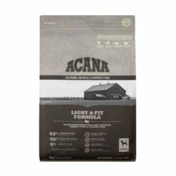 Acana Light Fit Formula With Fresh Free-Run Chicken, Turkey Wild-Caught Fish Dog Food 4.5 Lbs | 064992507459