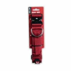Boss Dog Tactical Collar Large Red 1.5 Inch | 850010391892