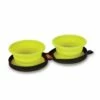 Petmate Silicone Duo Travel Dog Bowl Assorted 1ea/Medium | 029695234996 -Pollyspets Store 2915 default s