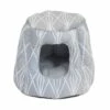 Sleepy Pet Jasper Hide And Sleep Dome Cat/Dog Bed Grey | 086268173083 -Pollyspets Store 3047 default s