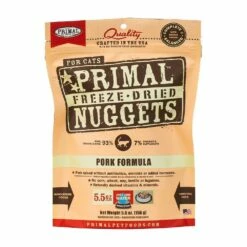 Primal FD Nuggets Freeze Dried Raw Pork Formula Cat Nuggets 5.5 Oz | 850334004294
