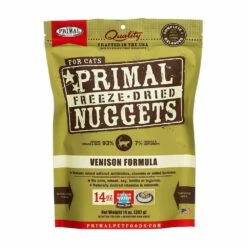 Primal Freeze Dried Raw Venison Formula Cat Nuggets 14 Oz | 895135000601