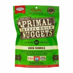 Primal Freeze Dried Raw Duck Formula Cat Nuggets 5.5 Oz | 850334004997