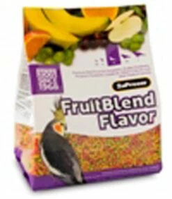 ZuPreem FruitBlend With Natural Flavor Pelleted Bird Food For Medium Birds 2 Lb | 762177820200