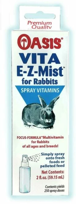 Oasis VITA E-Z-Mist Multivitamin Spray For Rabbit 1ea/2 Fl Oz | 048054810626