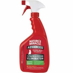 Natures Miracle Just For Cats Advanced Stain Odor Eliminator Sunny Lemon 1ea/32 Fl Oz | 018065969934