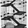 39 Inchx26 Inchx60 Inch DELUXE 6 Level Small Animal Cage | 644472003246 -Pollyspets Store 4808 default s