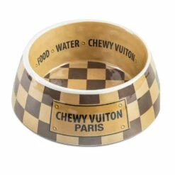 Checker Chewy Vuiton Bowl | 857407008906