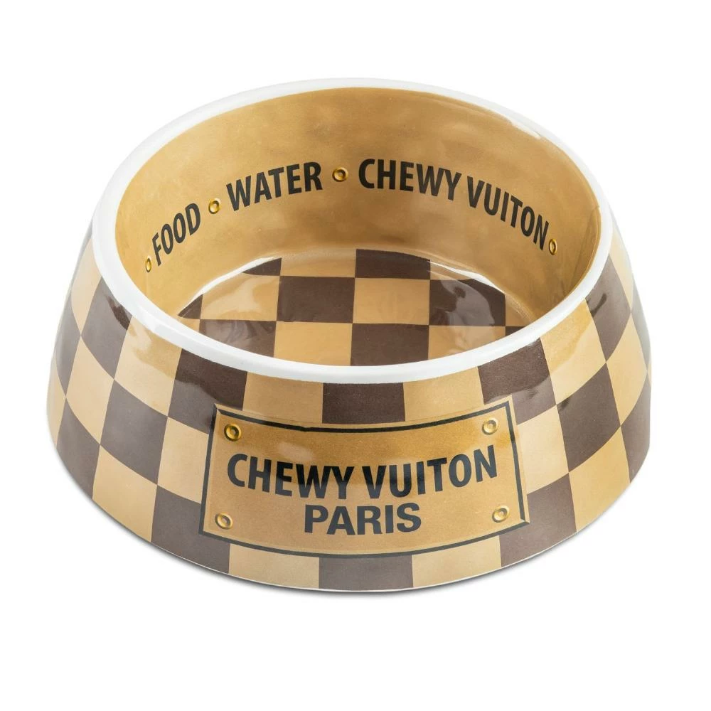 Checker Chewy Vuiton Bowl | 857407008906 3 Checker Chewy Vuiton Bowl | 857407008906
