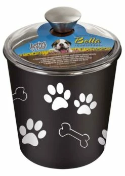 Loving Pets Treat Canister Espresso | 842982074811