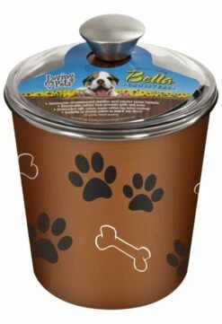 Loving Pets Treat Canister Copper, 1ea | 842982074828