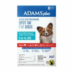 Adams Plus Flea Tick Prevention Spot On For Dogs 3 Month Supply, Small Dog 5 To 14 Lb | 039079003735