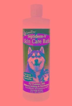 Naturvet Septiderm-V Skin Care Bath For Dog And Cat 16 Oz | 027795130019