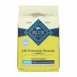 Blue Buffalo Life Protection Formula Healthy Weight Chicken Brown Rice Recipe Adult Dog Food 15 Lbs | 859610000043