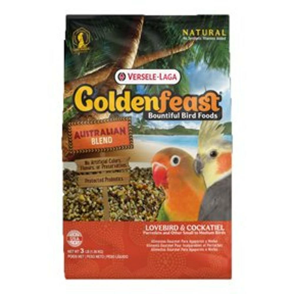 Versele-Laga Goldenfeast Australian Blend 3lb | FEATURED PRODUCTS | 046706822201 3 Versele-Laga Goldenfeast Australian Blend 3lb | FEATURED PRODUCTS | 046706822201