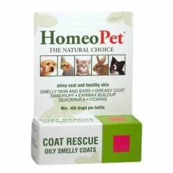 HomeoPet Coat Rescue Oily Smelly Coats 15 Ml | 704959147082