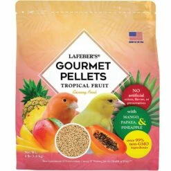 Lafeber Company Tropical Fruit Gourmet Pellets Canary Bird Food 1ea/4 Lb | 041054726225