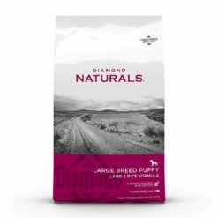 Diamond Naturals Large Breed Puppy Lamb Rice Vegetable Dry Dog Food 40 Lbs | 074198608379