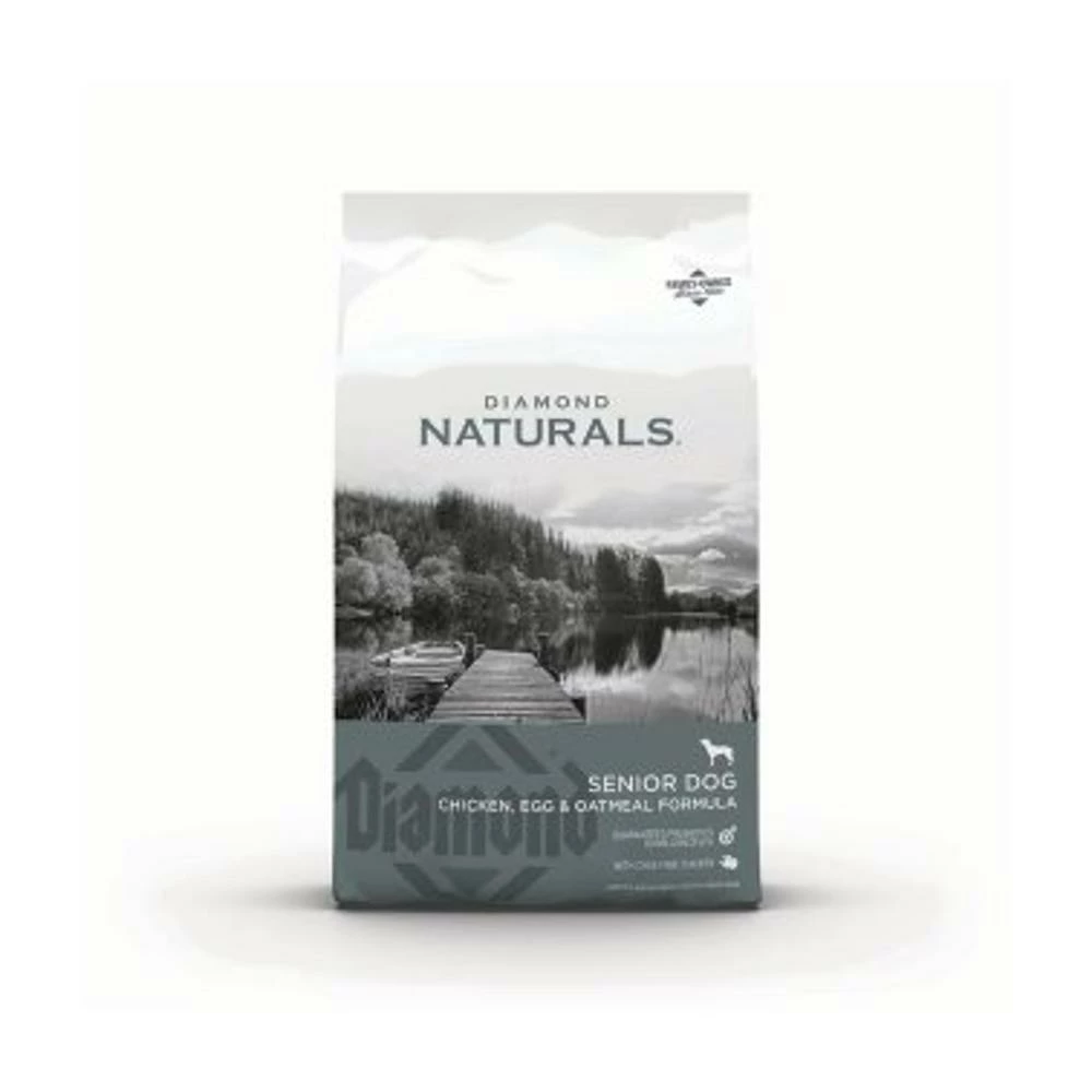 Diamond Naturals Senior Dog Chicken Egg Oatmeal Food 6 Lbs | 074198608416 3 Diamond Naturals Senior Dog Chicken Egg Oatmeal Food 6 Lbs | 074198608416