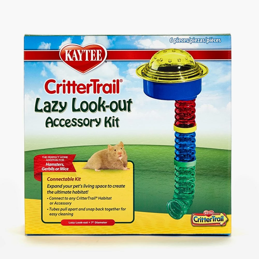Kaytee CritterTrail Lazy LookOut Accessory Kit 1ea | 045125605518 3 Kaytee CritterTrail Lazy LookOut Accessory Kit 1ea | 045125605518