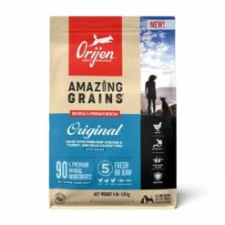 Orijen Amazing Grains Original Recipe Dry Dog Food 4lbs | 064992720384