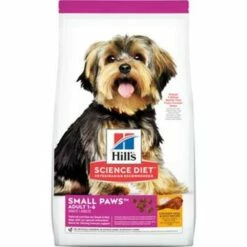 Hills Science Diet Adult Small Paws Dry Dog Food, Chicken Meal Rice Recipe, 4.5 Lb Bag | 052742909608