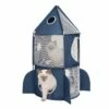 Catit Vesper Rocket Ship, Blue | 022517420010 -Pollyspets Store 7557 default s