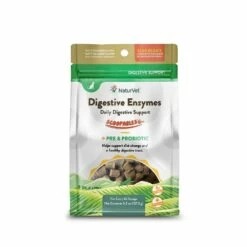 NaturVet Scoopables Digestive Enzymes For Cats 5.5oz Bag | 797801605373