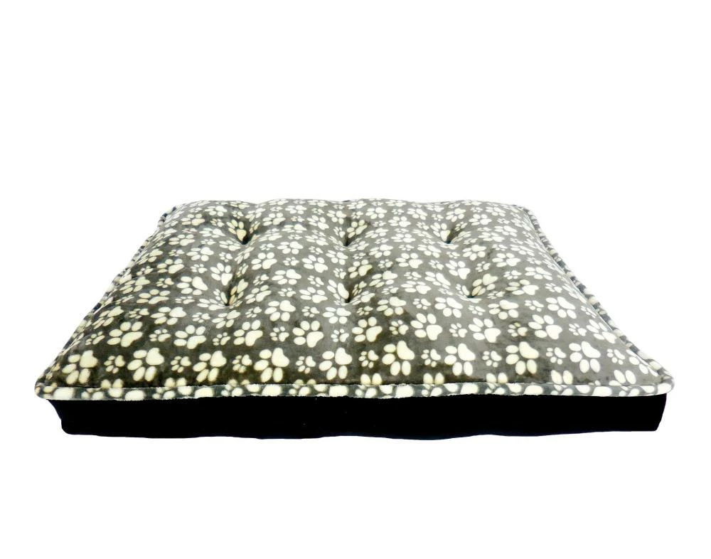 Arlee Bella Orthopedic Waterproof Mattress Grey Paws Medium 40 X 30 X 7 Inch | 086268076278 3 Arlee Bella Orthopedic Waterproof Mattress Grey Paws Medium 40 X 30 X 7 Inch | 086268076278