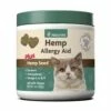 Naturvet Wheat Free Hemp Allergy Aid Plus Hemp Seed Cat Soft Chew 60 Count | 797801059039 -Pollyspets Store 8405 default s