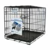 Petcrest Single Door Dog Crate Black Color 48 Inch X 30 Inch X 32 Inch | 784099025051 -Pollyspets Store 9604 default s